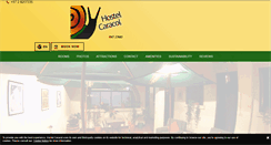 Desktop Screenshot of hostelcaracol.com